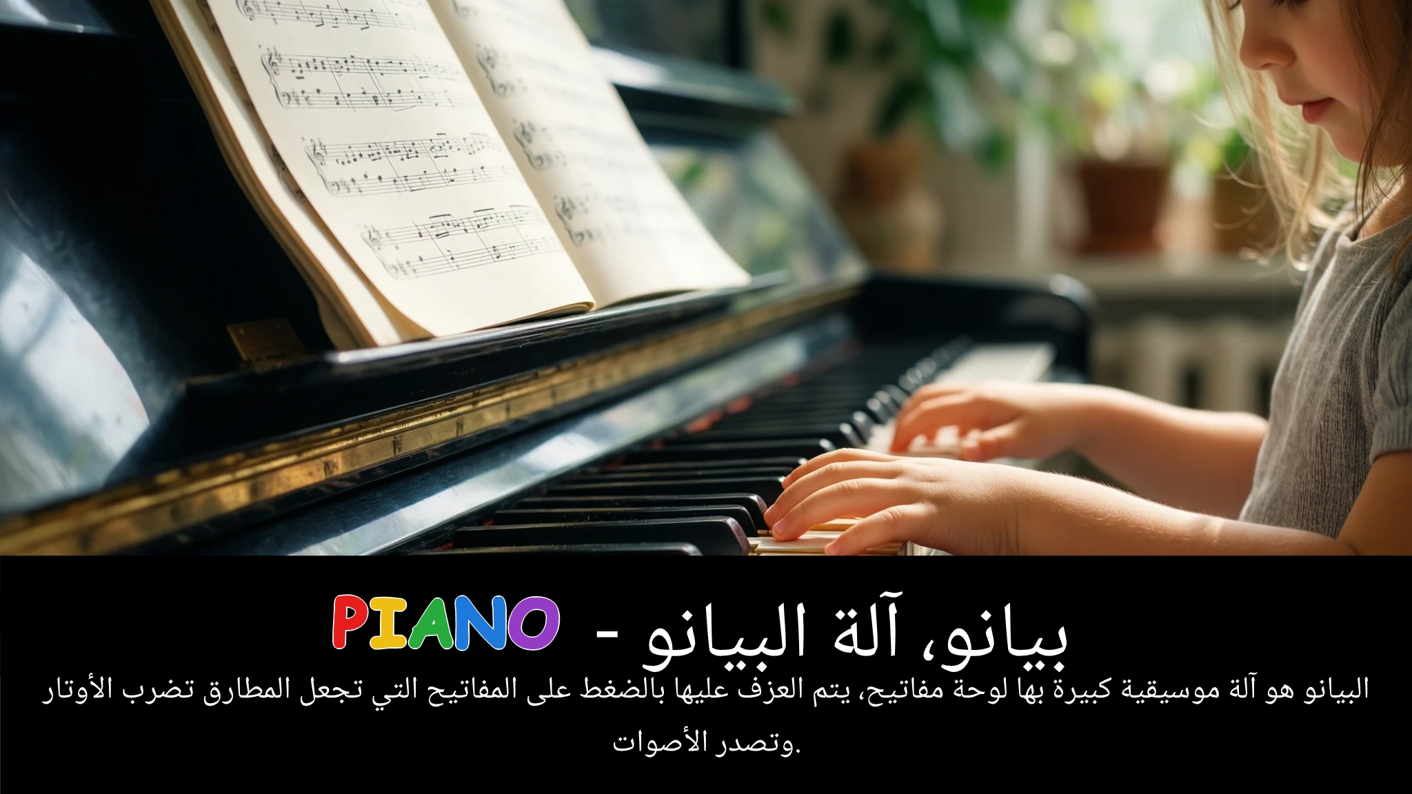 Arabic Illustration for piano